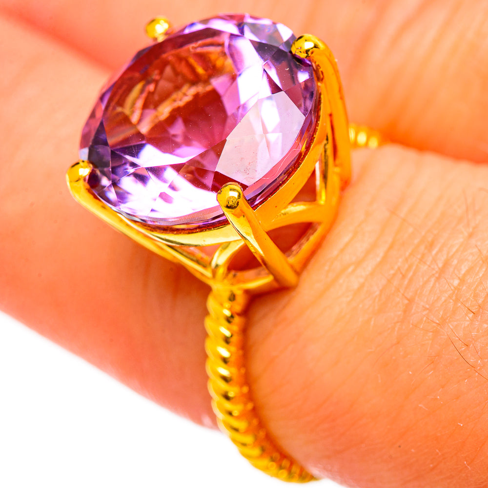 Amethyst Rings handcrafted by Anasilvercos - RING113846
