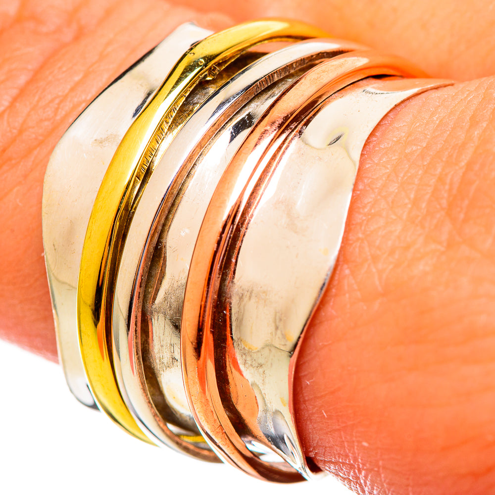 Meditation Spinner Rings handcrafted by Anasilvercos - RING113856