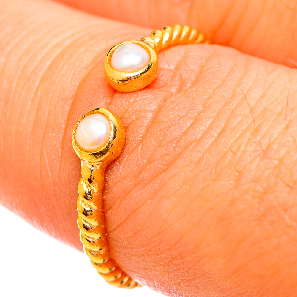 Cultured Pearl Rings handcrafted by Anasilvercos - RING113919