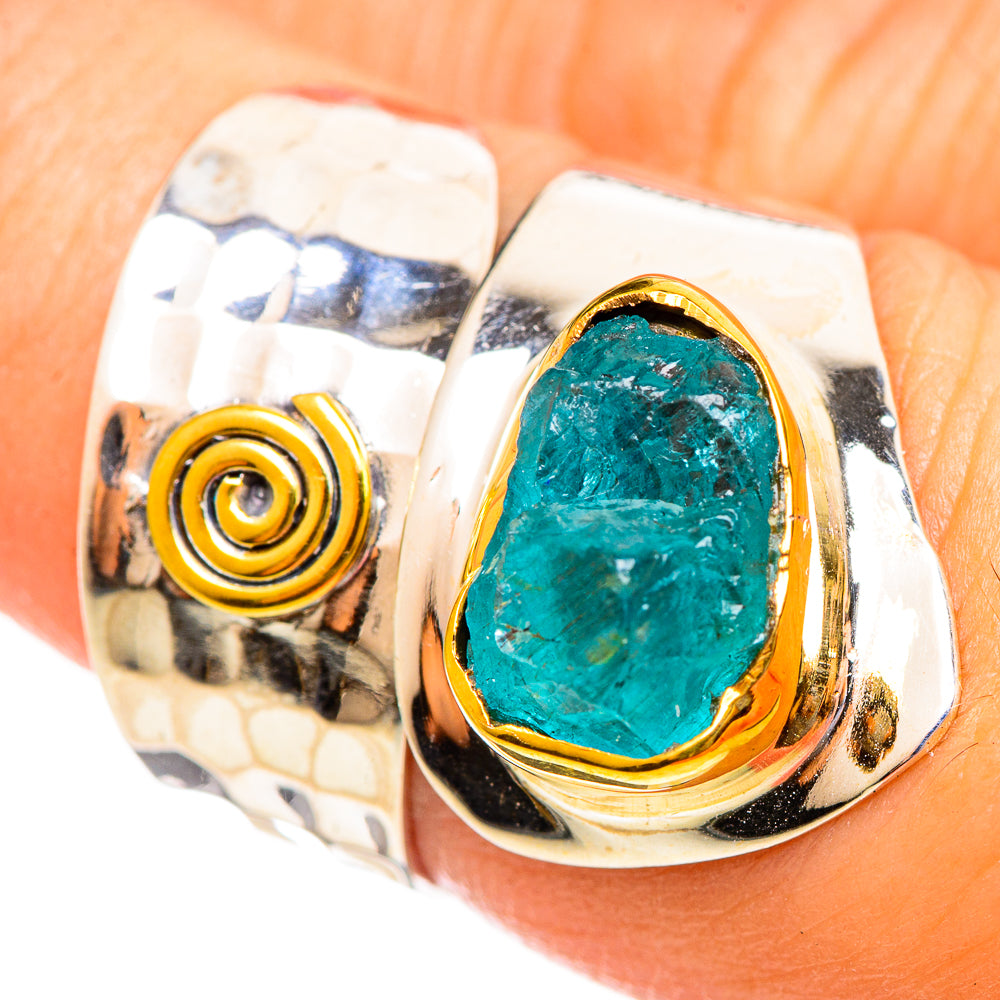 Apatite Rings handcrafted by Anasilvercos - RING113929