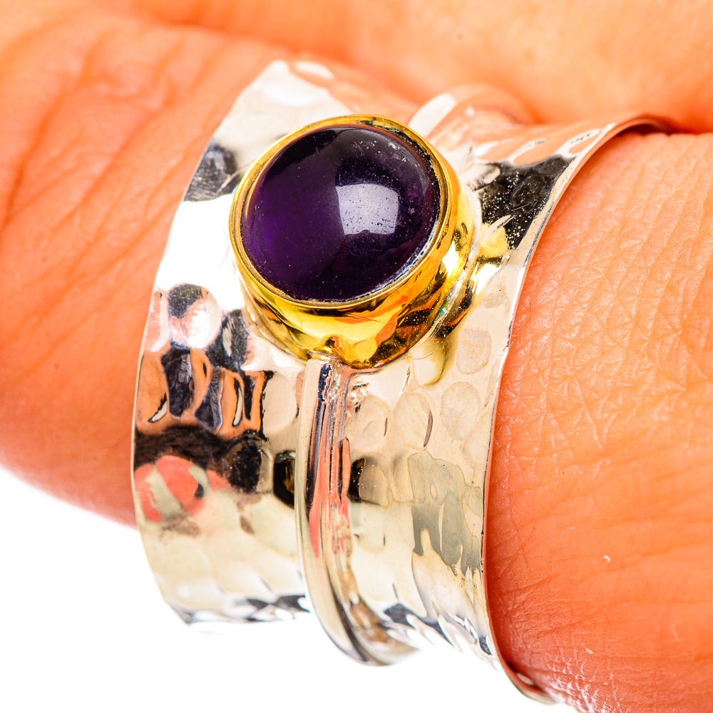 Amethyst Rings handcrafted by Anasilvercos - RING113942