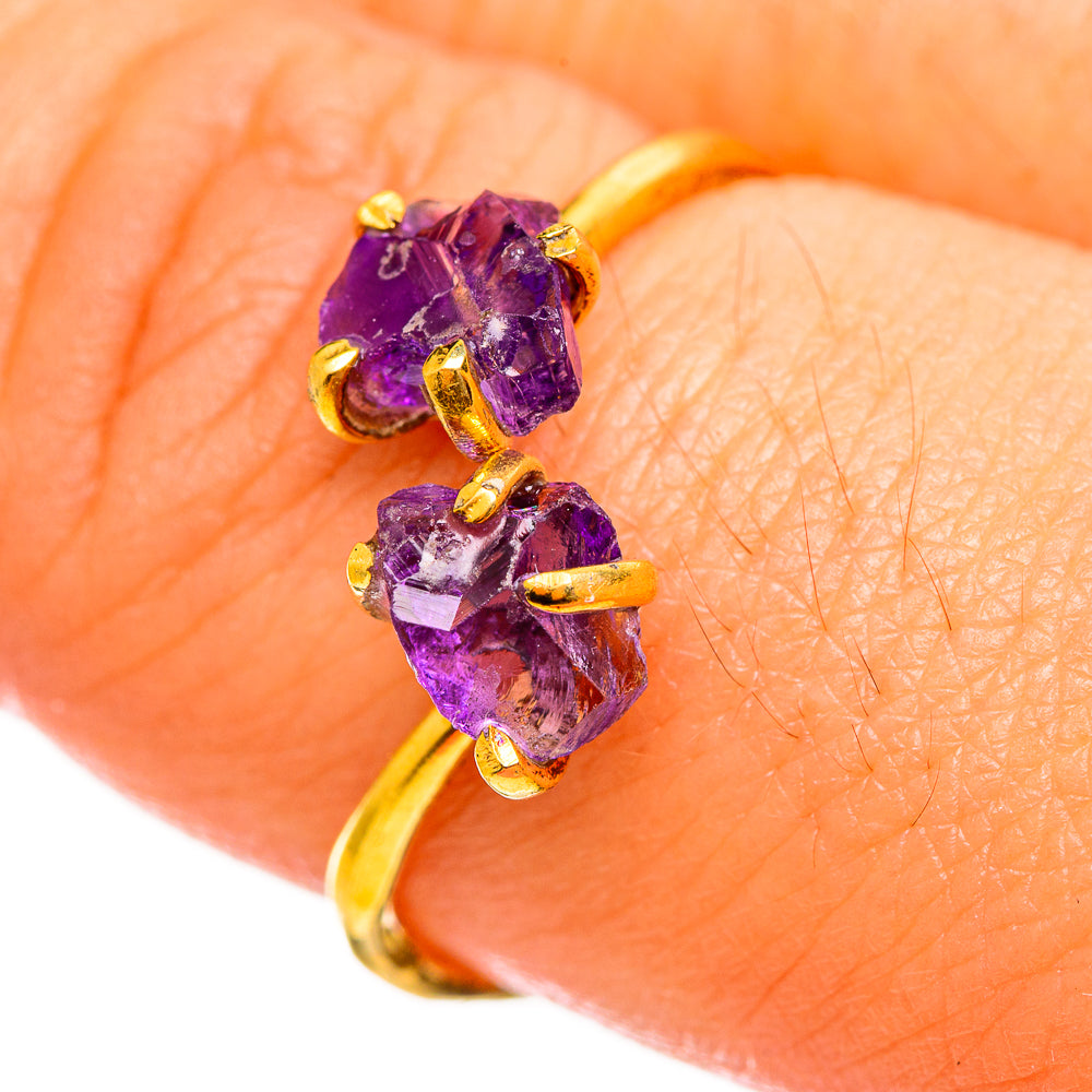 Amethyst Rings handcrafted by Anasilvercos - RING113944
