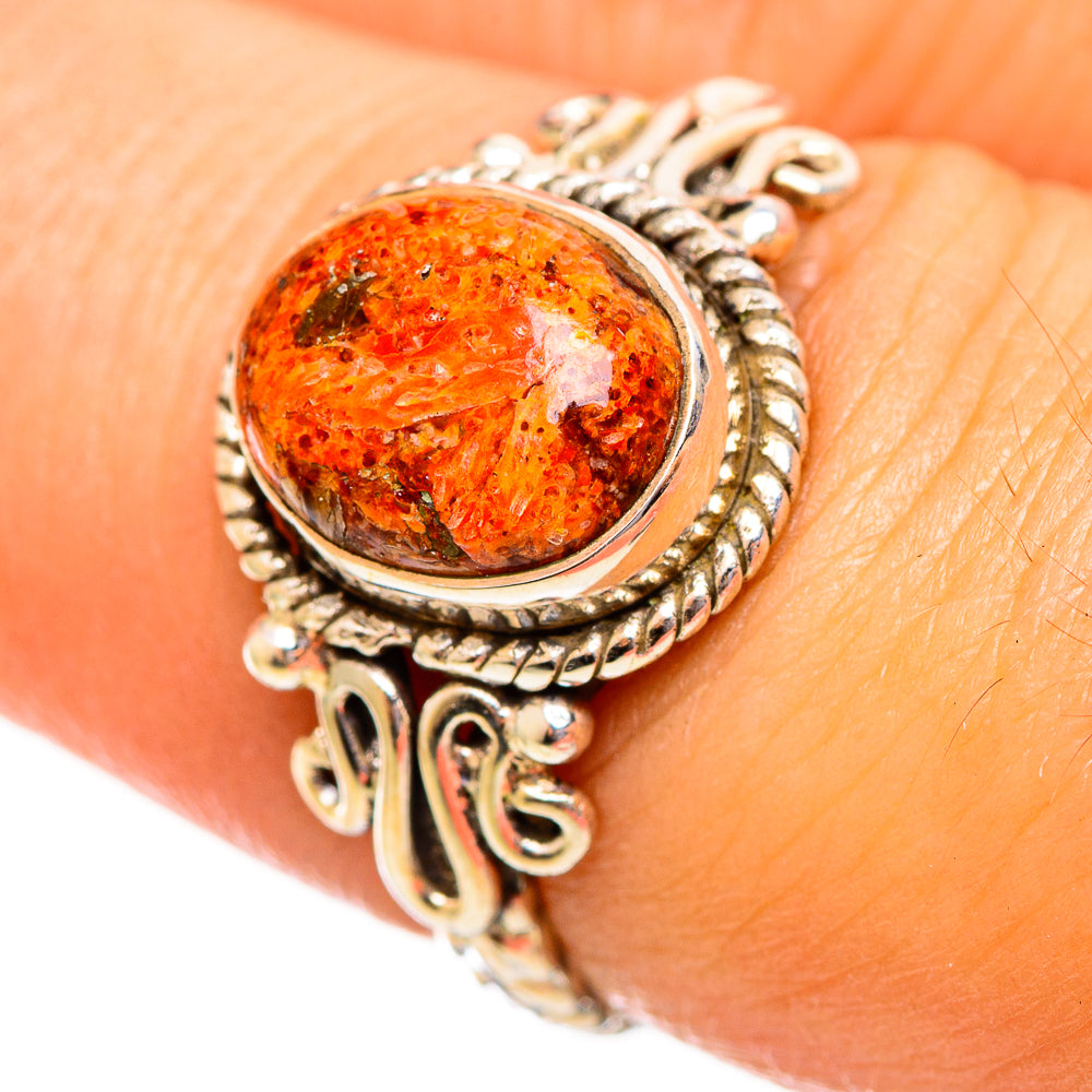 Sponge Coral Rings handcrafted by Anasilvercos - RING113970