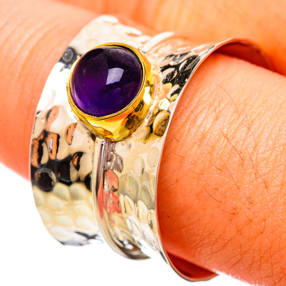 Amethyst Rings handcrafted by Anasilvercos - RING114000