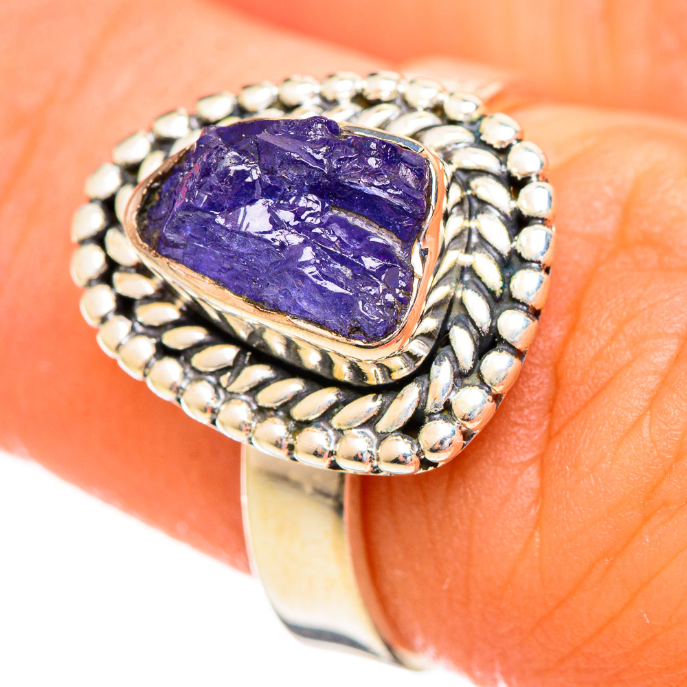 Tanzanite Rings handcrafted by Anasilvercos - RING114003