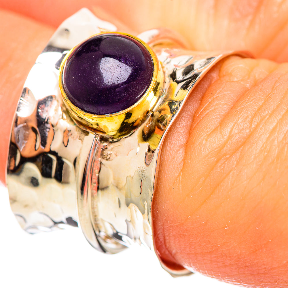 Amethyst Rings handcrafted by Anasilvercos - RING114024