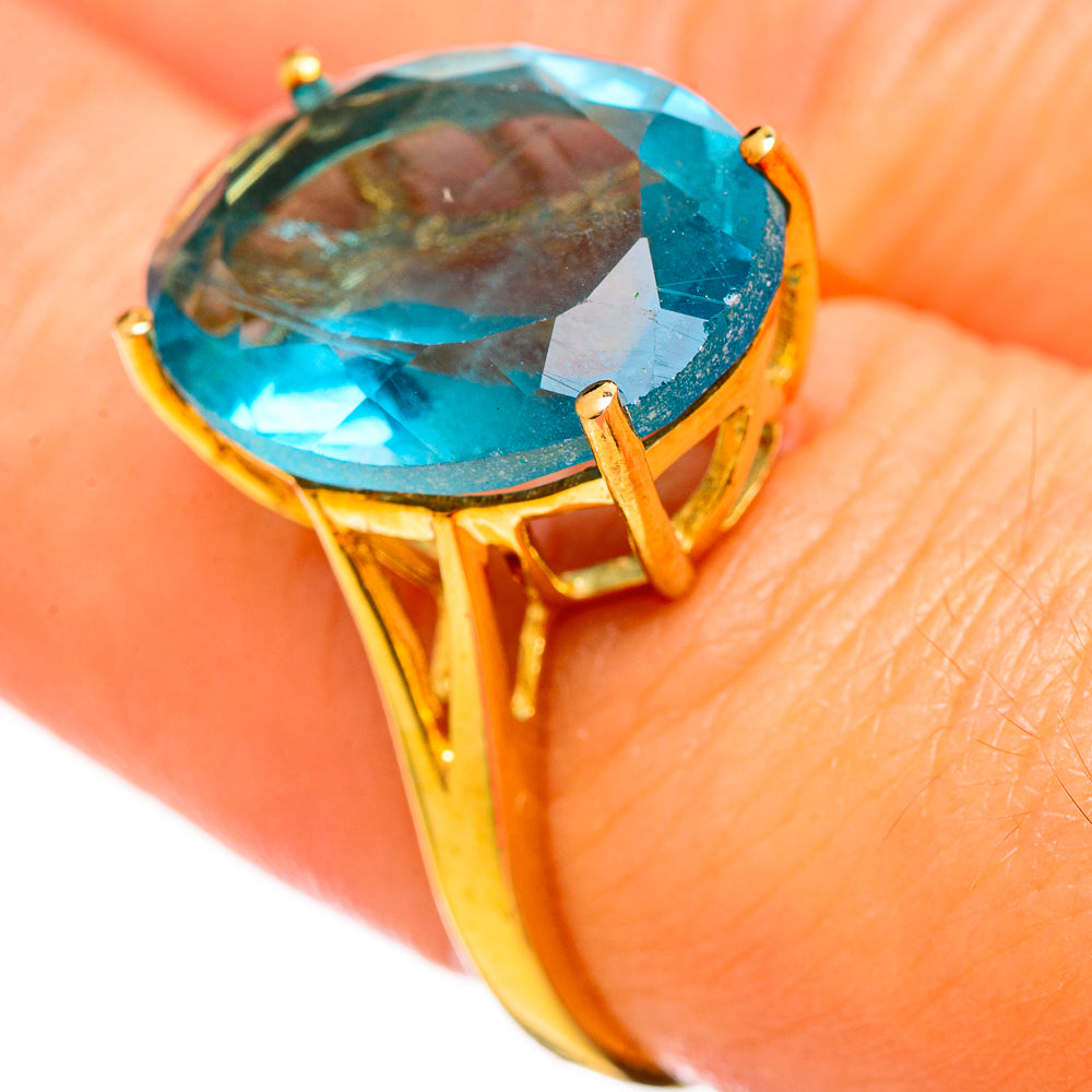 Green Fluorite Rings handcrafted by Anasilvercos - RING114108