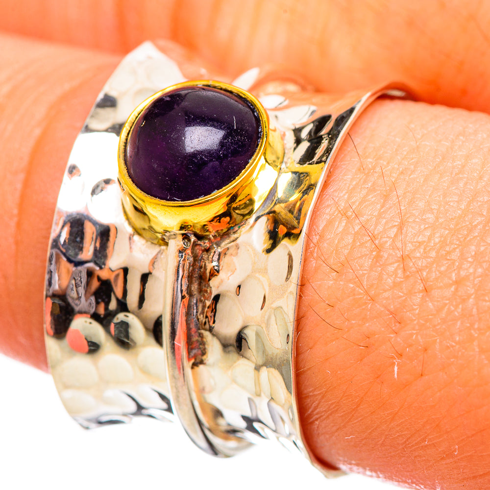 Amethyst Rings handcrafted by Anasilvercos - RING114151