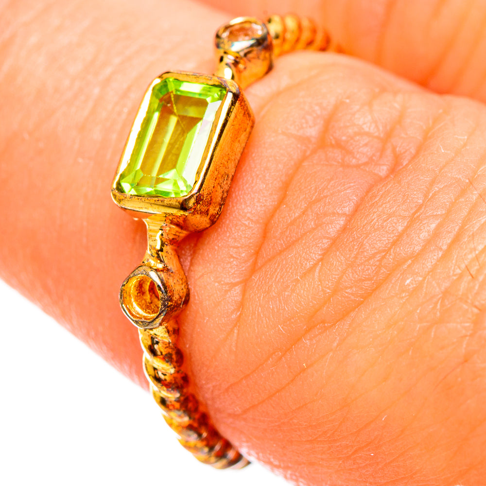 Peridot Rings handcrafted by Anasilvercos - RING114164
