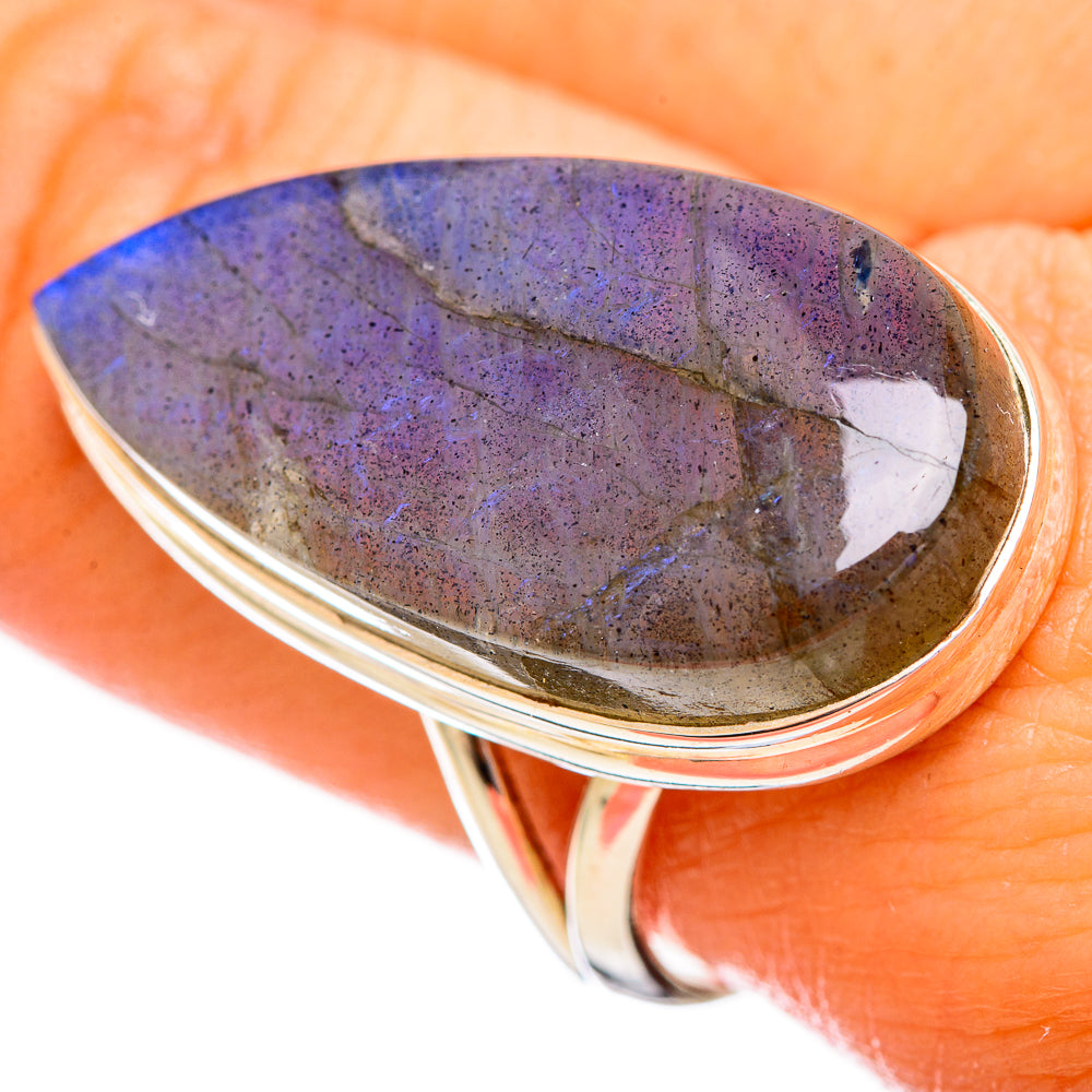 Labradorite Rings handcrafted by Anasilvercos - RING114227