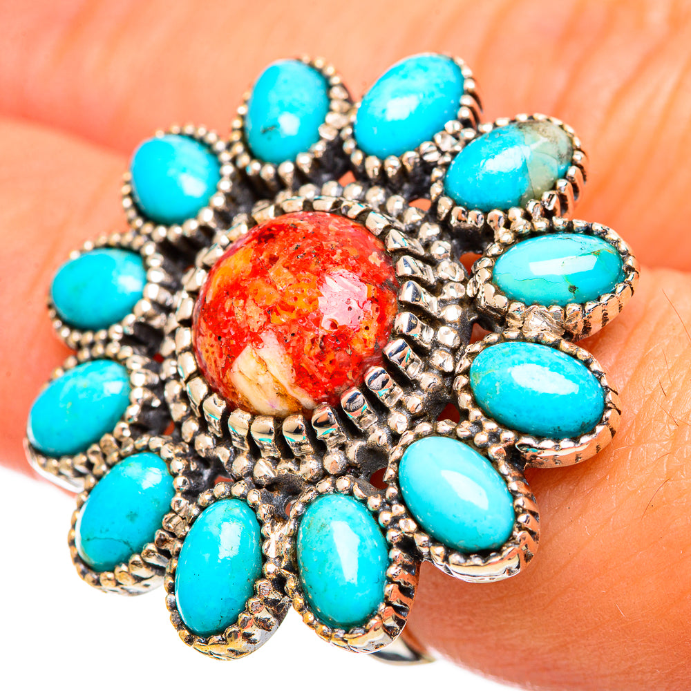 Sponge Coral Rings handcrafted by Anasilvercos - RING114235