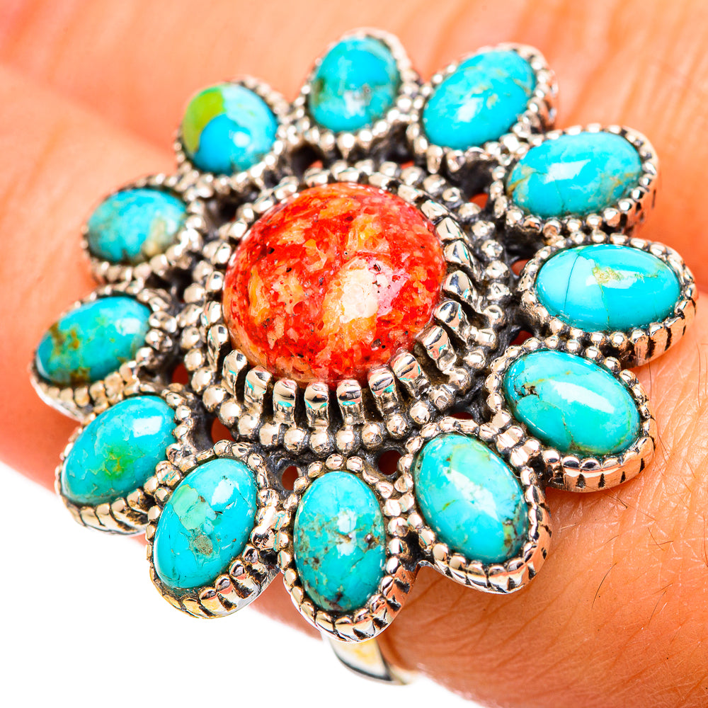 Sponge Coral Rings handcrafted by Anasilvercos - RING114242