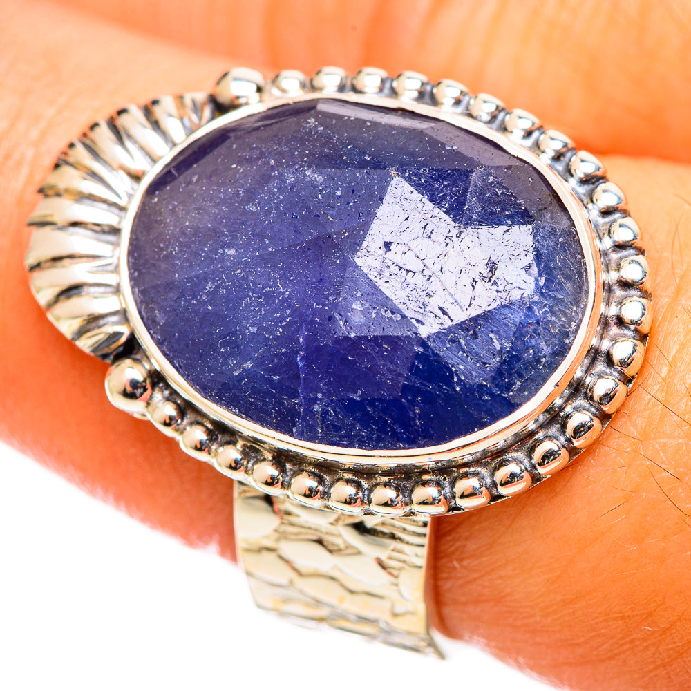 Sapphire Rings handcrafted by Anasilvercos - RING114248