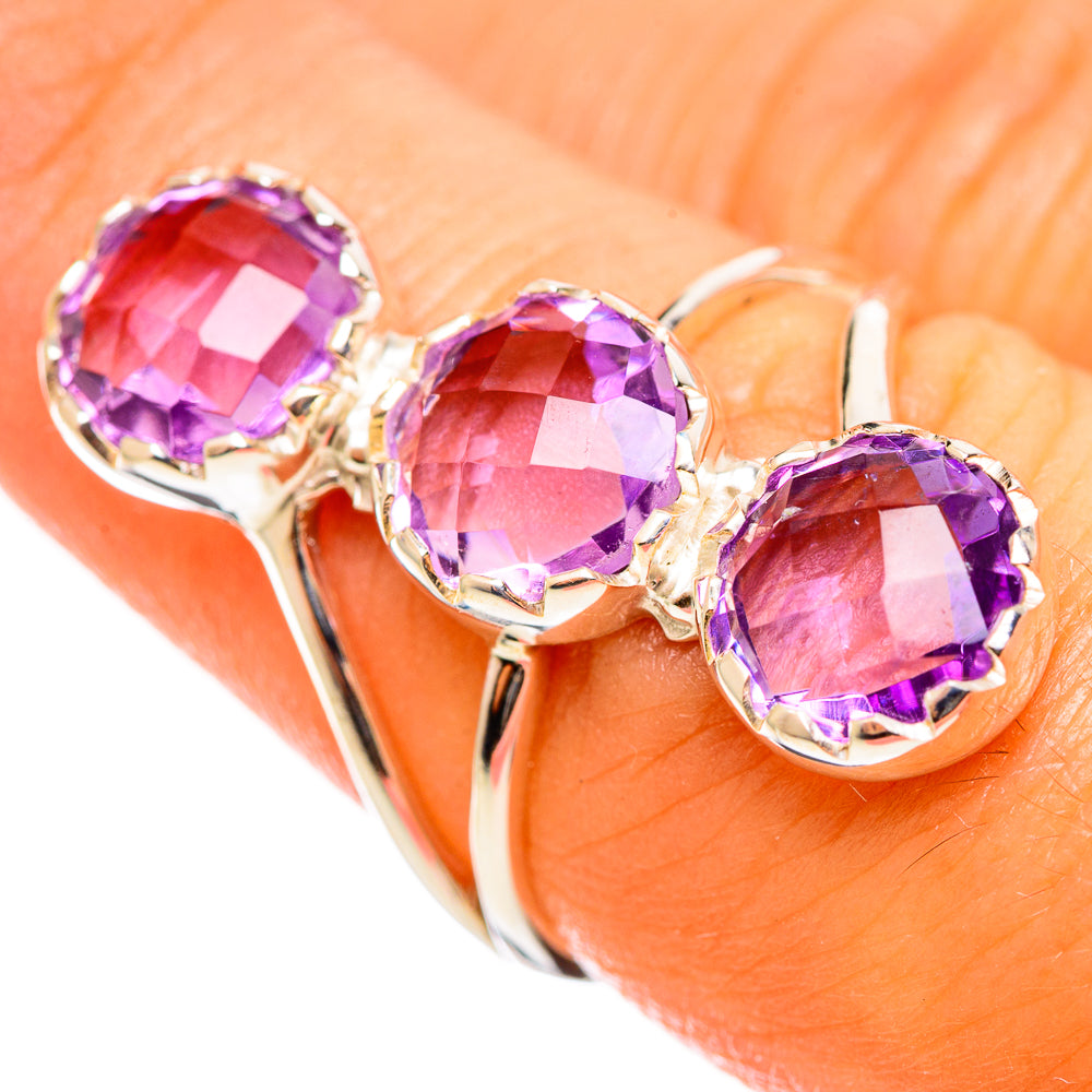 Amethyst Rings handcrafted by Anasilvercos - RING114262