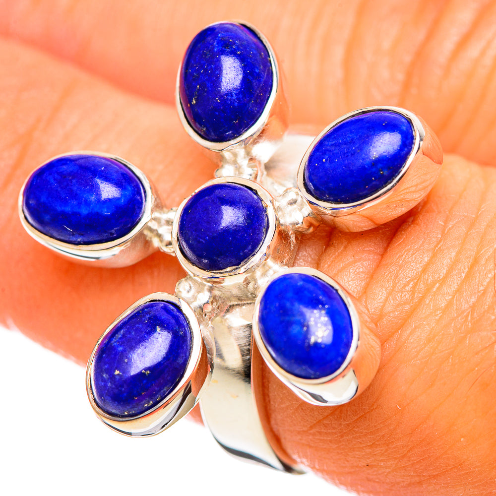 Lapis Lazuli Rings handcrafted by Anasilvercos - RING114270