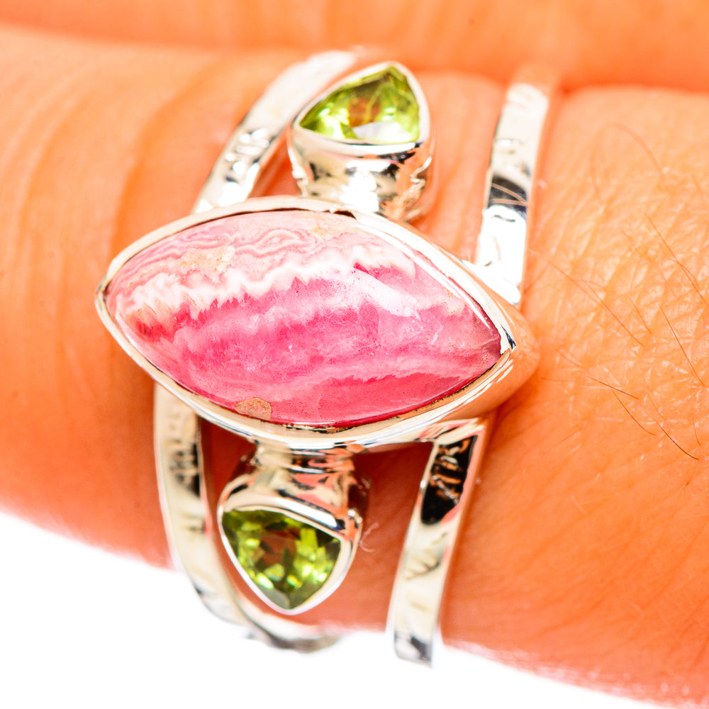 Rhodochrosite Rings handcrafted by Anasilvercos - RING114278