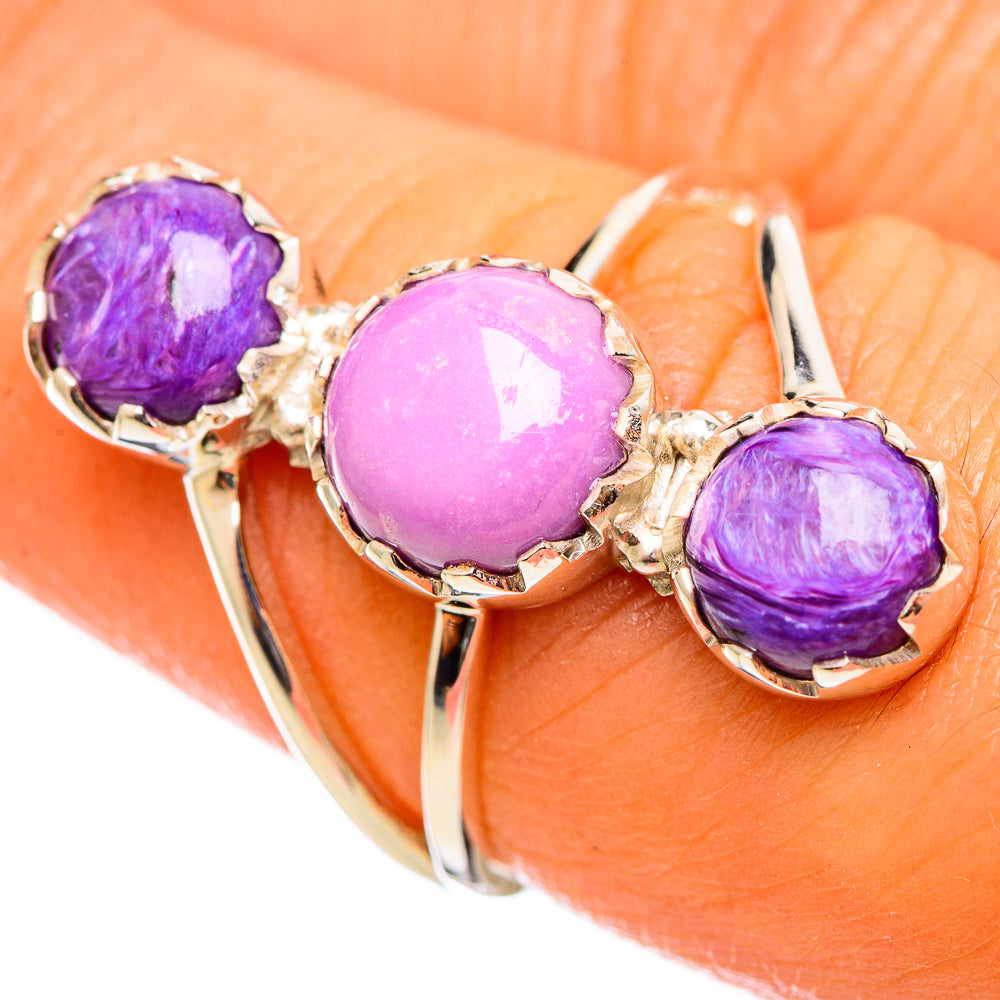 Phosphosiderite Rings handcrafted by Anasilvercos - RING114284