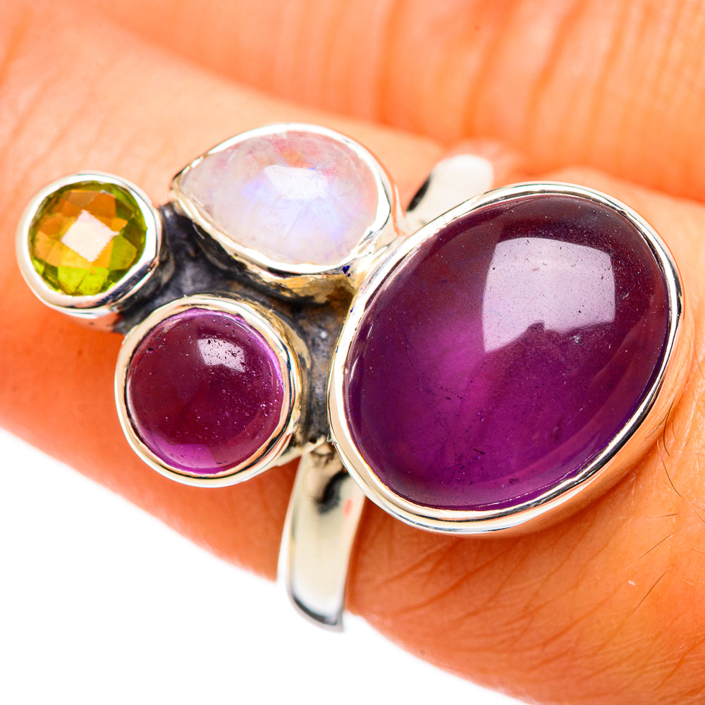 Amethyst Rings handcrafted by Anasilvercos - RING114296
