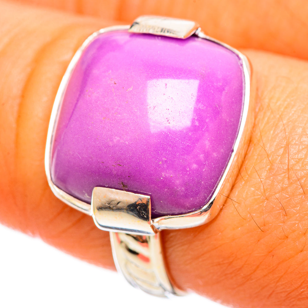 Phosphosiderite Rings handcrafted by Anasilvercos - RING114320