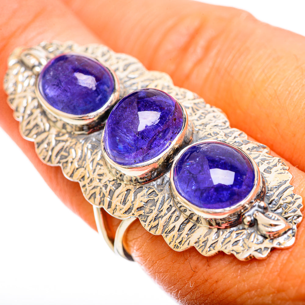 Tanzanite Rings handcrafted by Anasilvercos - RING114349