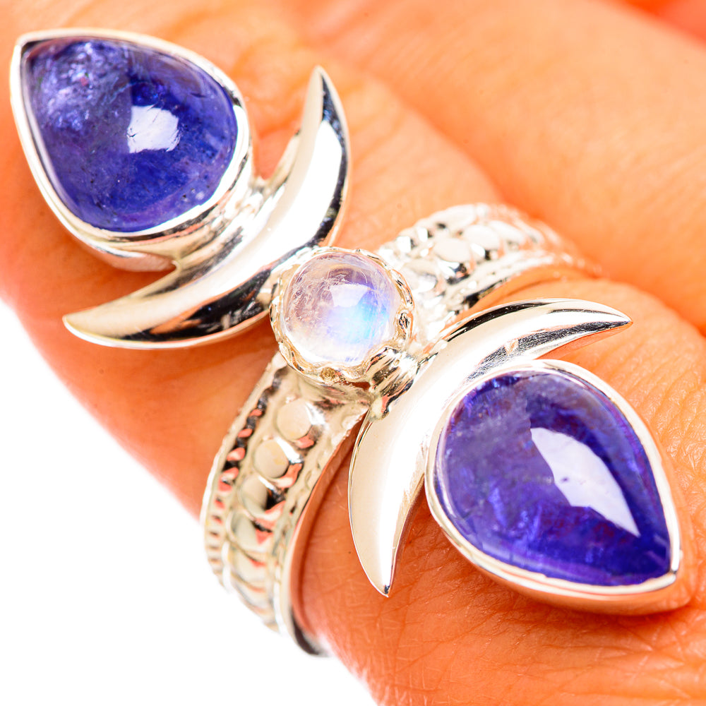 Tanzanite Rings handcrafted by Anasilvercos - RING114366
