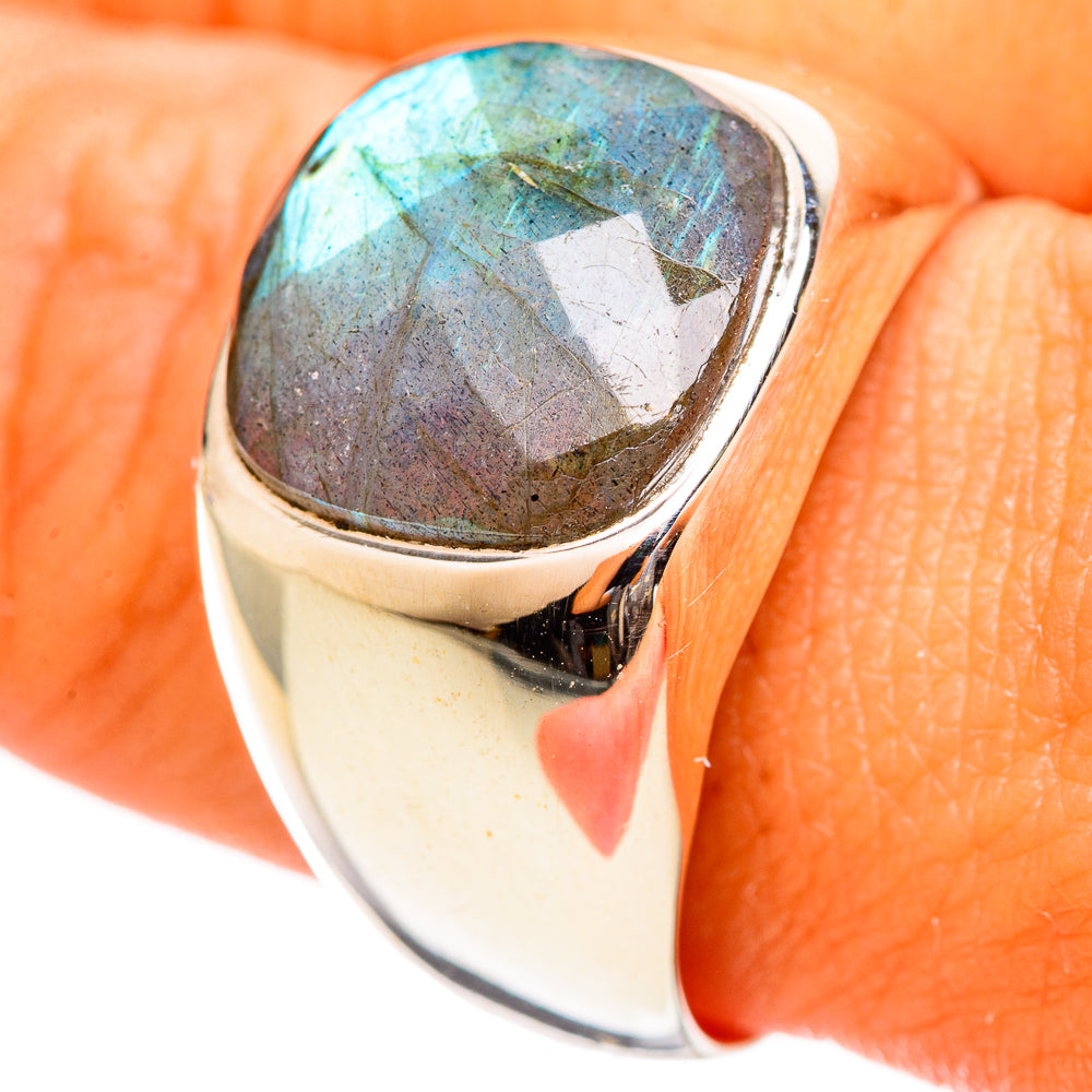 Labradorite Rings handcrafted by Anasilvercos - RING114399