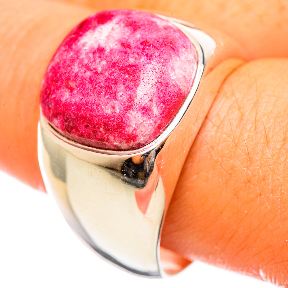 Thulite Rings handcrafted by Anasilvercos - RING114412