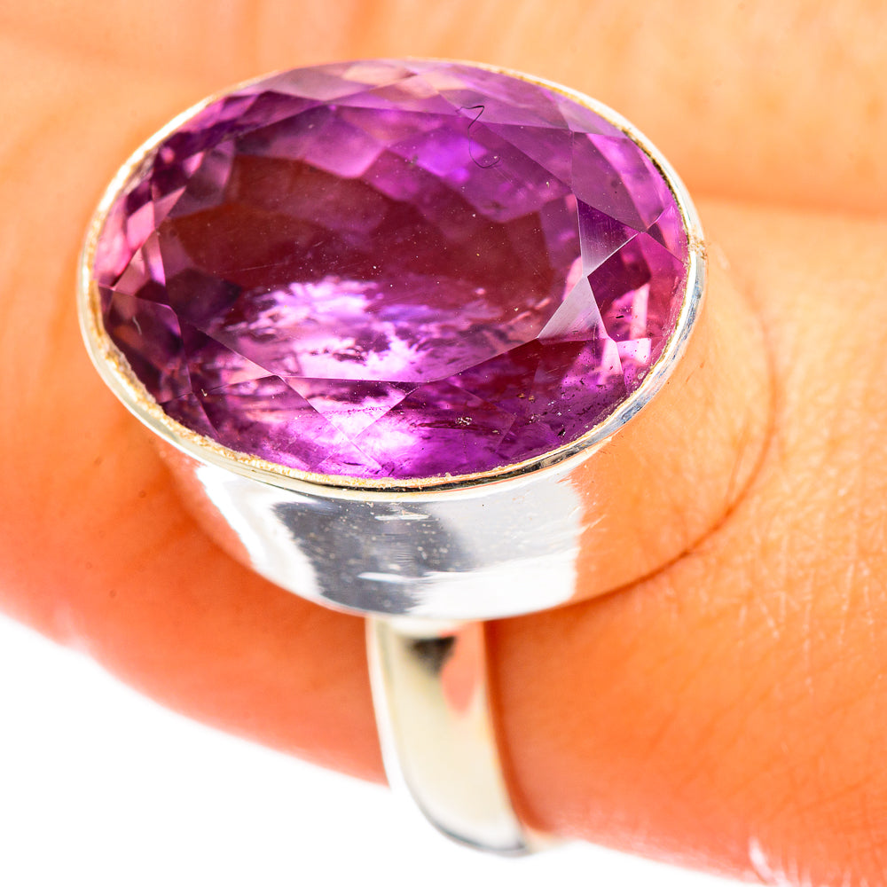Amethyst Rings handcrafted by Anasilvercos - RING114417