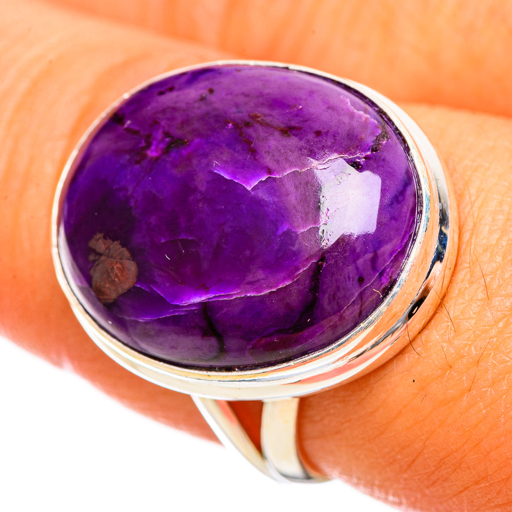 Sugilite Rings handcrafted by Anasilvercos - RING114478
