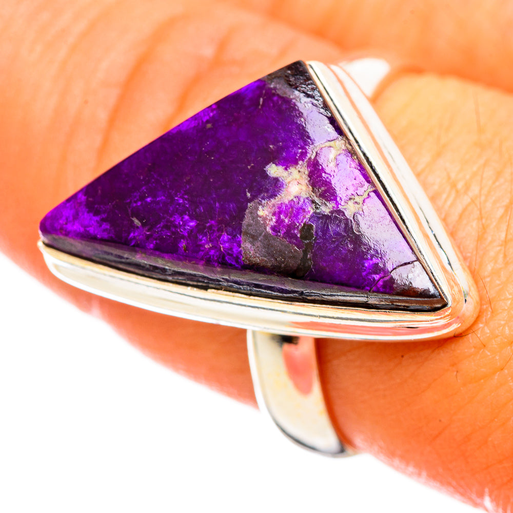 Sugilite Rings handcrafted by Anasilvercos - RING114508