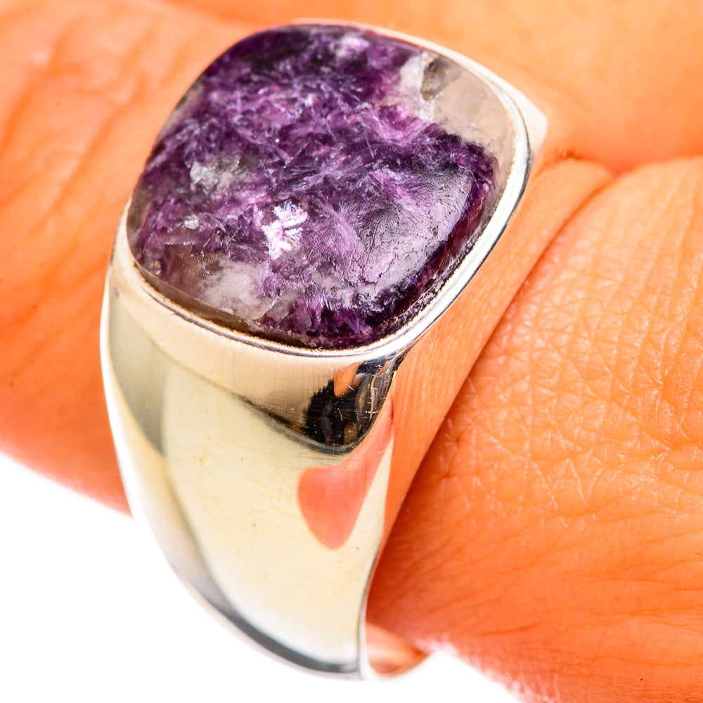 Charoite Rings handcrafted by Anasilvercos - RING114581
