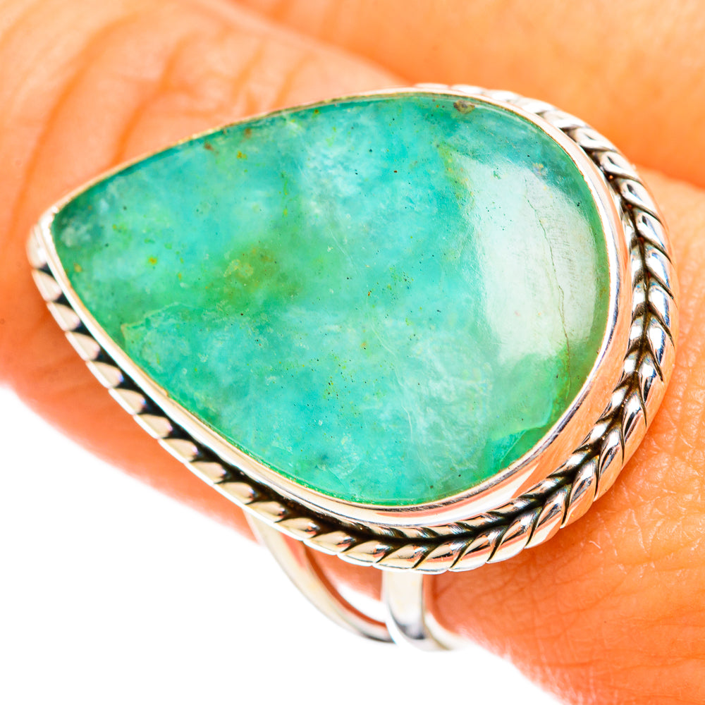 Peruvian Opal Rings handcrafted by Anasilvercos - RING114609