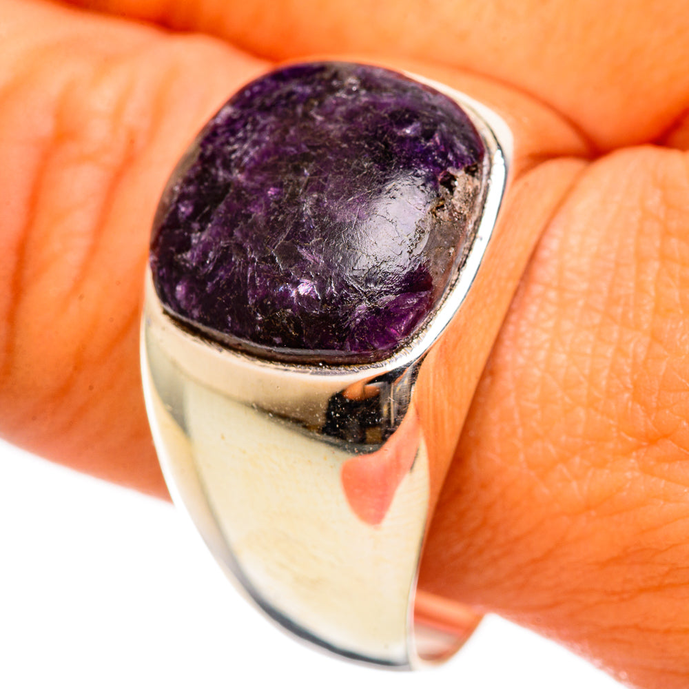 Charoite Rings handcrafted by Anasilvercos - RING114617
