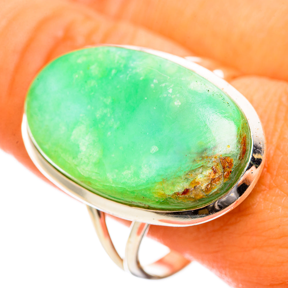 Peruvian Opal Rings handcrafted by Anasilvercos - RING114660