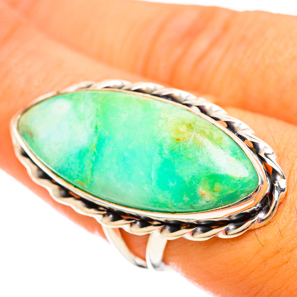 Peruvian Opal Rings handcrafted by Anasilvercos - RING114661
