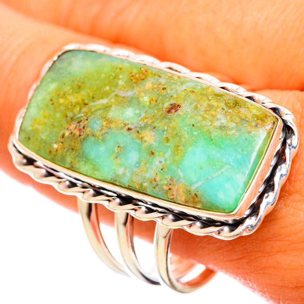 Peruvian Opal Rings handcrafted by Anasilvercos - RING114670