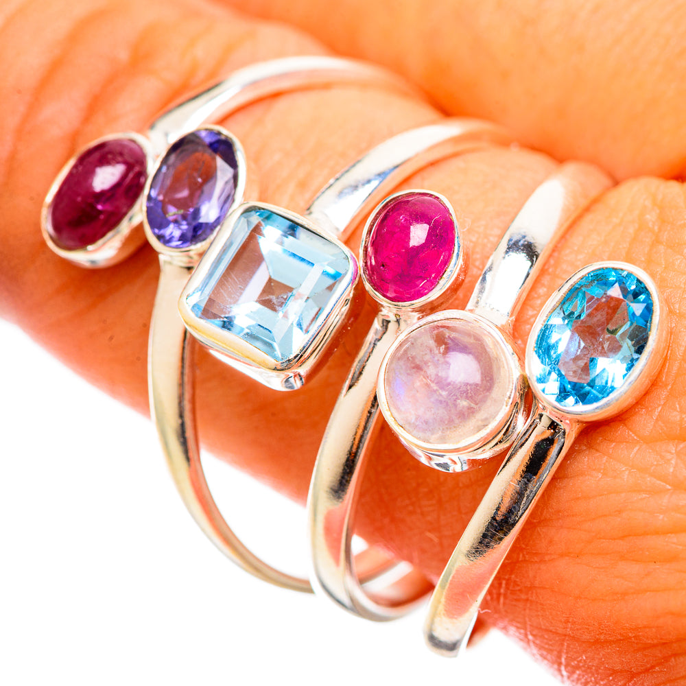 Multi-Stone Rings handcrafted by Anasilvercos - RING114674
