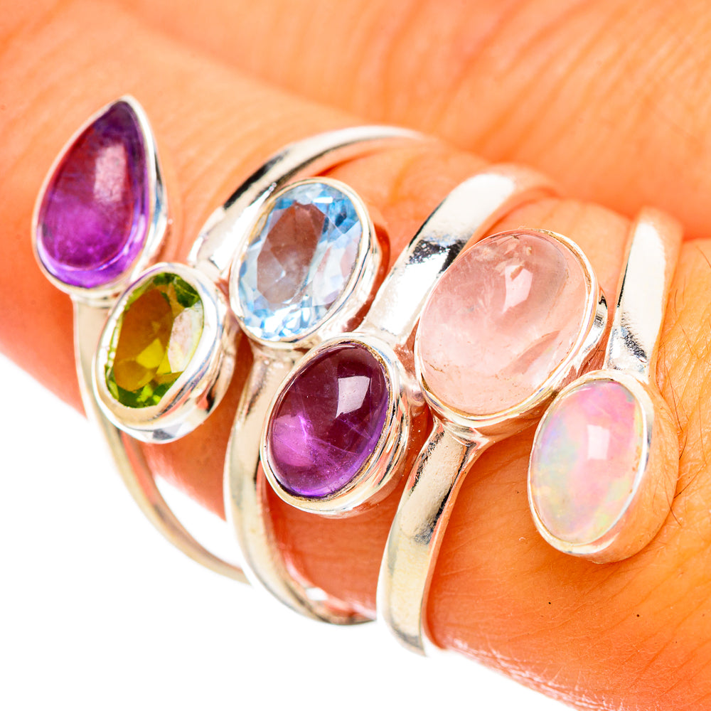 Multi-Stone Rings handcrafted by Anasilvercos - RING114688
