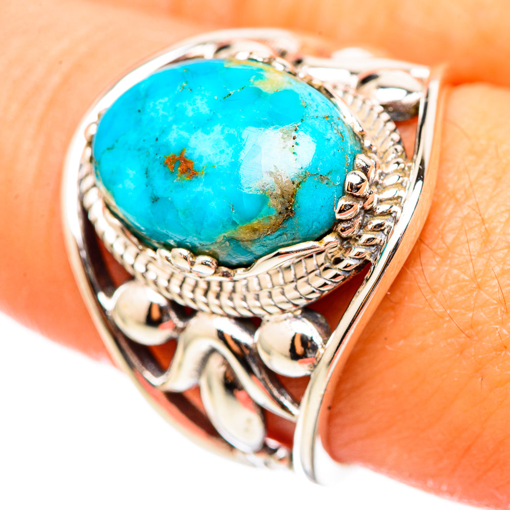 Chrysocolla Rings handcrafted by Anasilvercos - RING114722