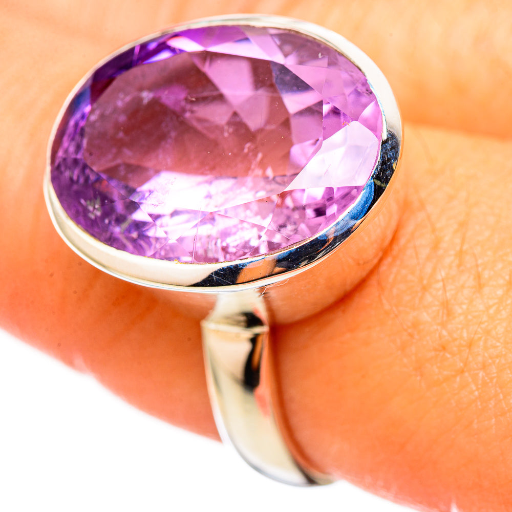 Amethyst Rings handcrafted by Anasilvercos - RING114736