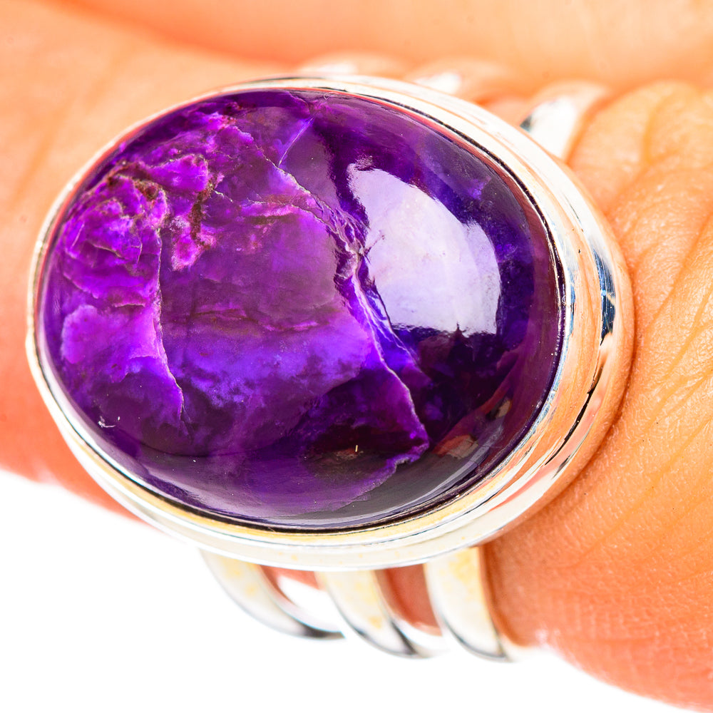 Sugilite Rings handcrafted by Anasilvercos - RING114761