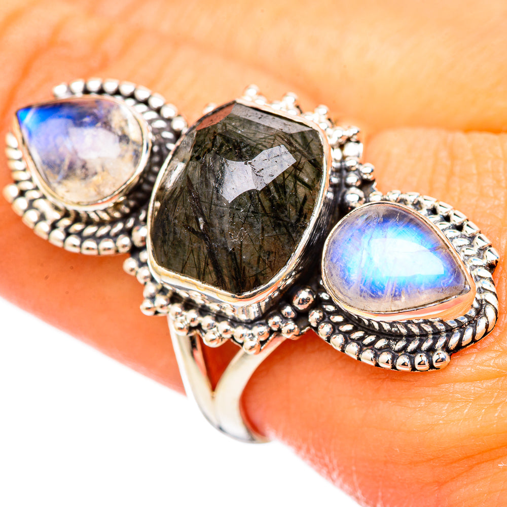 Rutilated Quartz Rings handcrafted by Anasilvercos - RING114764