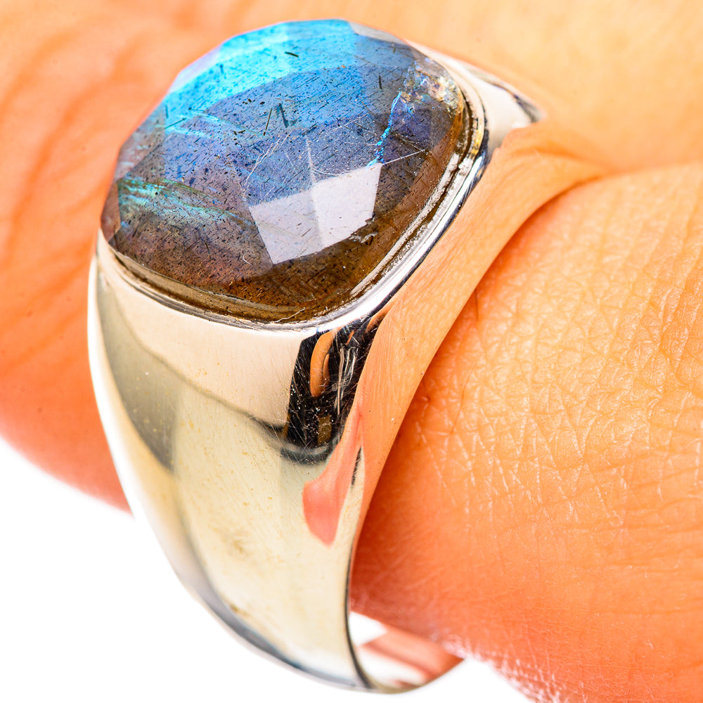 Labradorite Rings handcrafted by Anasilvercos - RING114773