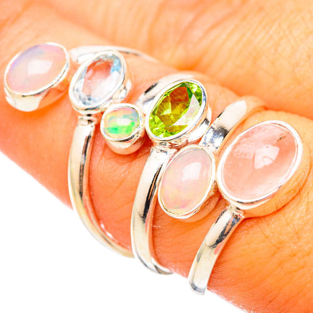 Multi-Stone Rings handcrafted by Anasilvercos - RING114789