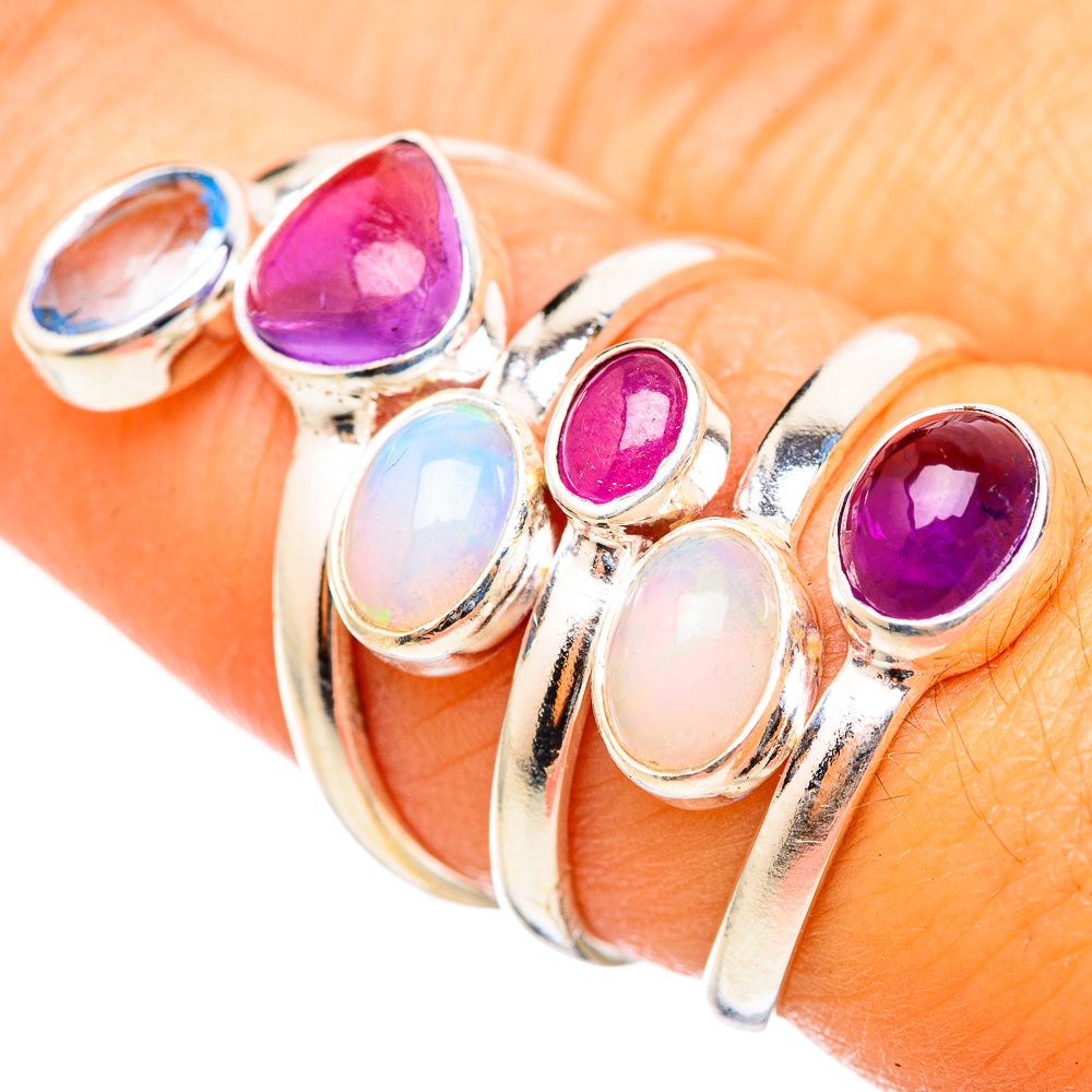 Multi-Stone Rings handcrafted by Anasilvercos - RING114812
