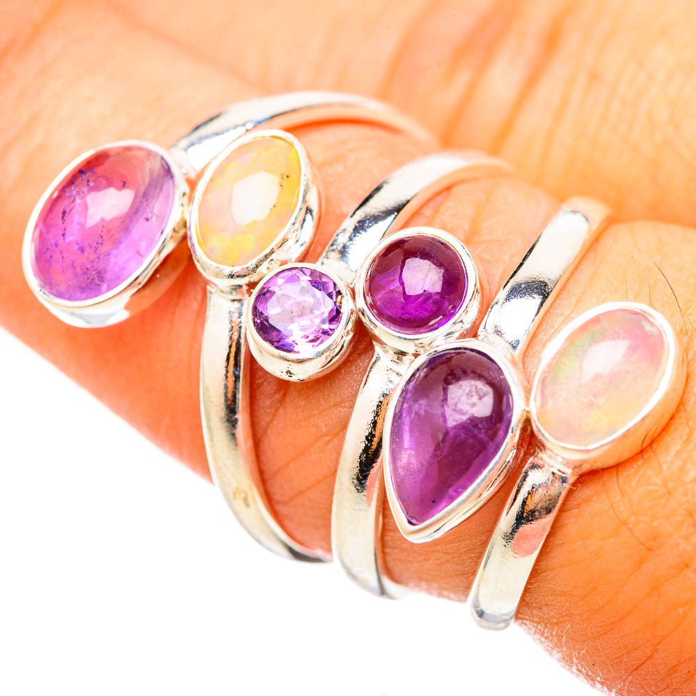 Multi-Stone Rings handcrafted by Anasilvercos - RING114813
