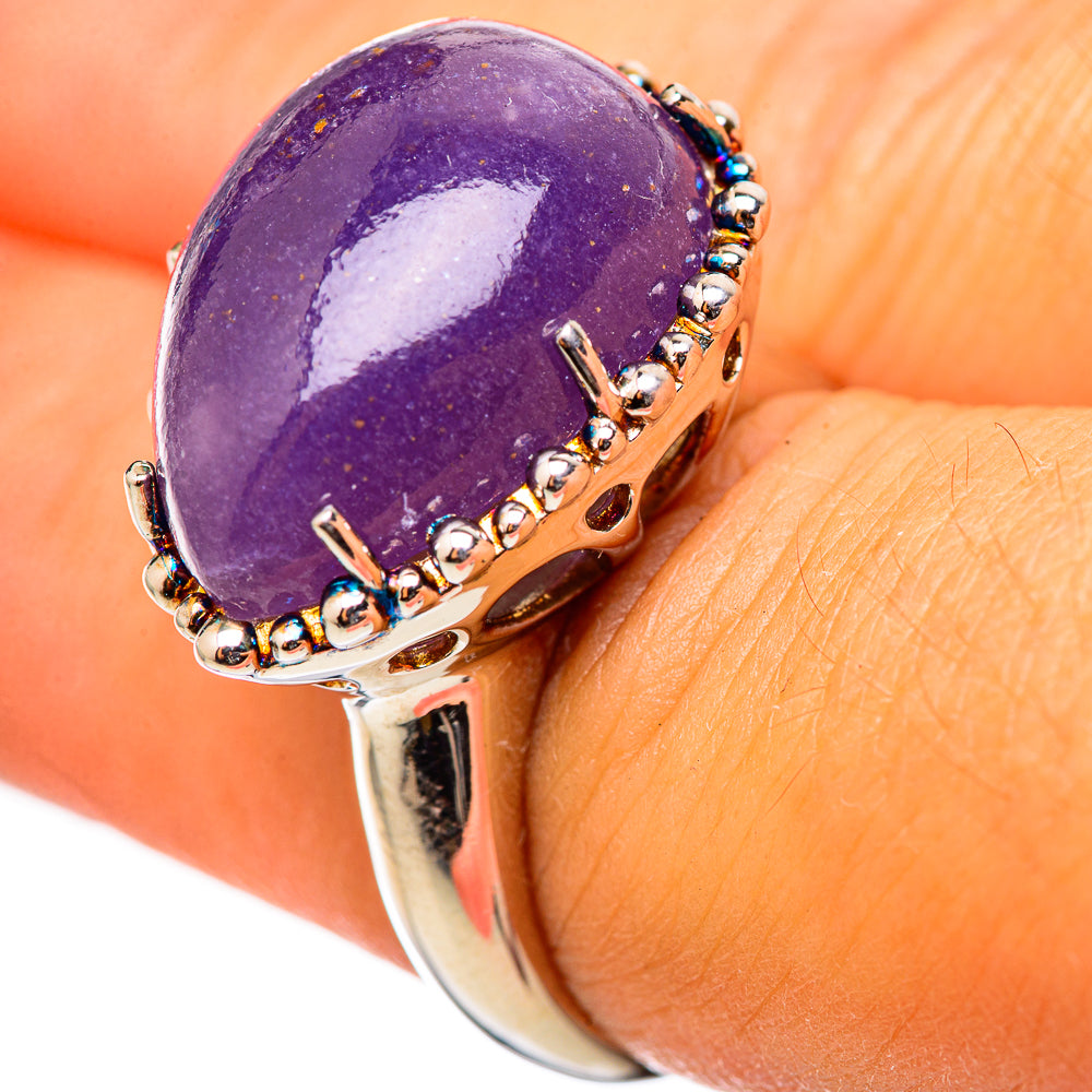 Amethyst Rings handcrafted by Anasilvercos - RING114854