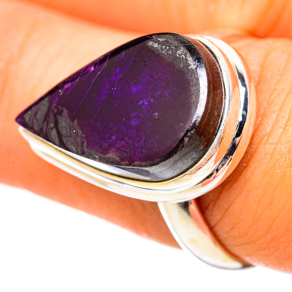 Sugilite Rings handcrafted by Anasilvercos - RING114875