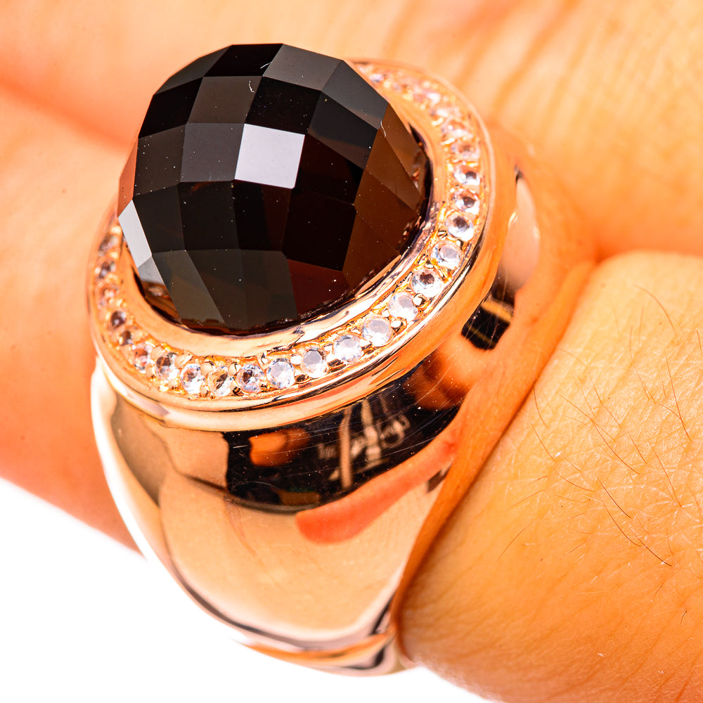Black Onyx Rings handcrafted by Anasilvercos - RING114895