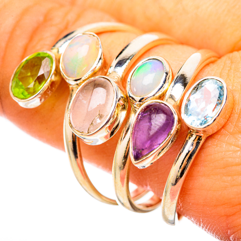 Multi-Stone Rings handcrafted by Anasilvercos - RING114900